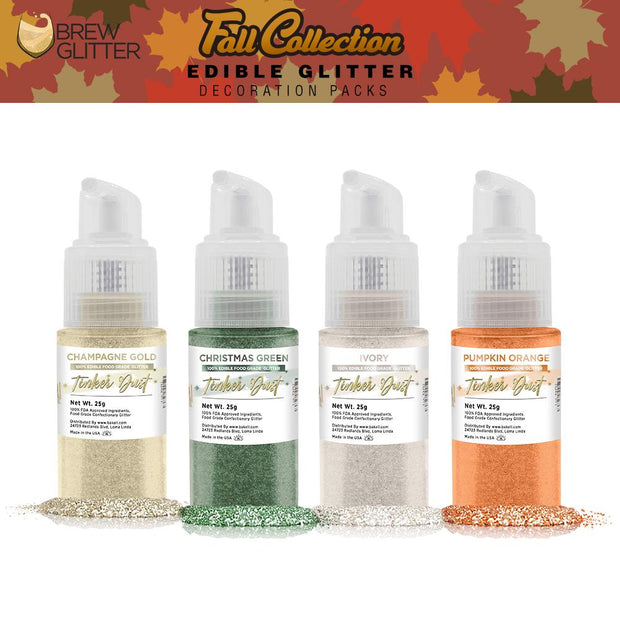 Fall Collection Tinker Dust Pump Combo Pack B (4 PC SET)-Brew Glitter®