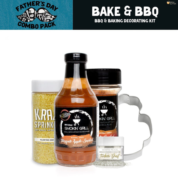 Father's Day Collection BBQ & Baking Decorating Gift Set A (5 PC SET)-Brew Glitter®
