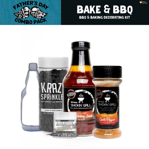 Father's Day Collection BBQ & Baking Decorating Gift Set B (5 PC SET)-Brew Glitter®