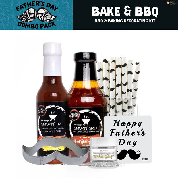 Father's Day Collection BBQ & Baking Decorating Gift Set C (6 PC SET)-Brew Glitter®