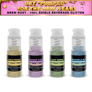 Get Pumped For New Years Brew Dust Mini Pump "A Magical Year" Combo (4 PC SET)-Brew Glitter®