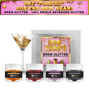 Get Pumped For New Years Collection Brew Glitter Combo Pack D (4 PC SET)-Brew Glitter®