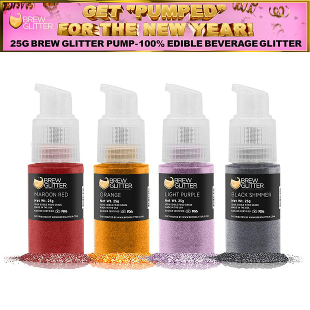 Get Pumped For New Years Collection Brew Glitter Pump Combo Pack D (4 PC SET)-Brew Glitter®