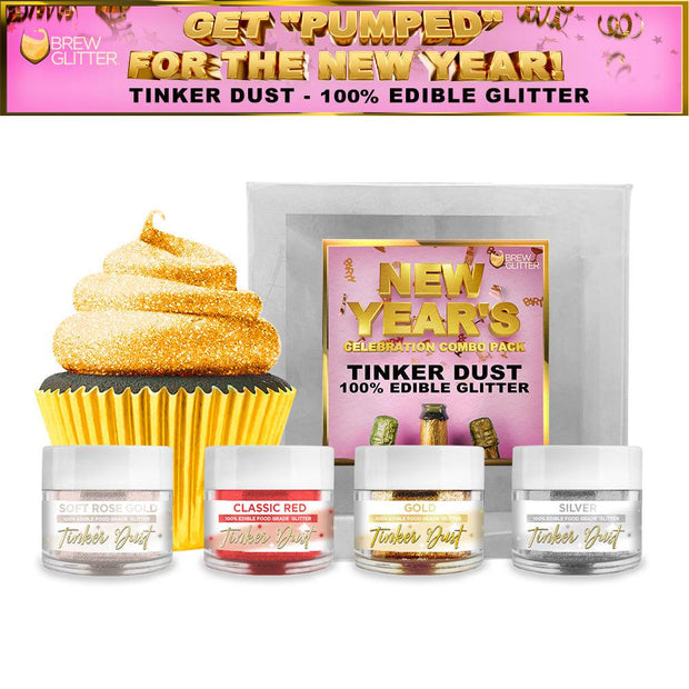 Get Pumped For New Years Collection Tinker Dust Combo Pack A (4 PC SET)-Brew Glitter®