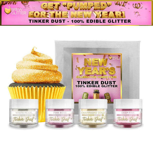 Get Pumped For New Years Collection Tinker Dust Combo Pack B (4 PC SET)-Brew Glitter®