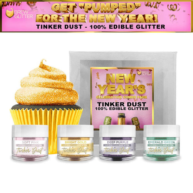 Get Pumped For New Years Collection Tinker Dust Combo Pack C (4 PC SET)-Brew Glitter®
