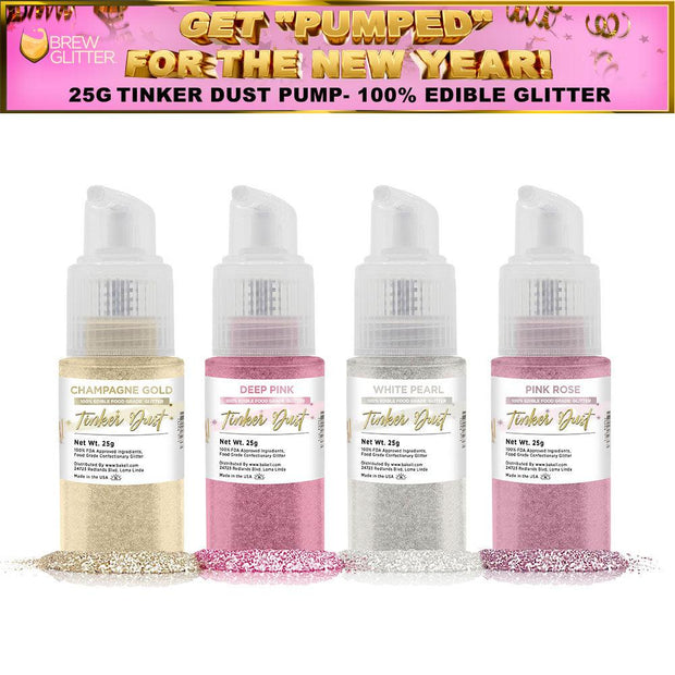 Get Pumped For New Years Collection Tinker Dust Pump Combo Pack B (4 PC SET)-Brew Glitter®