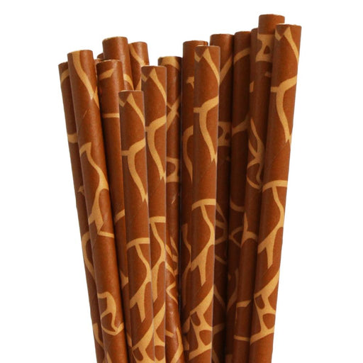 Giraffe Print Stirring Straws | Bulk Sizes-Brew Glitter®