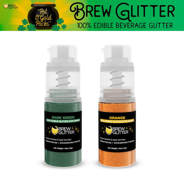 Glitter Drink St. Patrick's Good Luck Charm Decorating Kit-Brew Glitter®