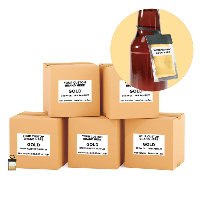 Gold Brew Glitter® Necker | Private Label-Brew Glitter®