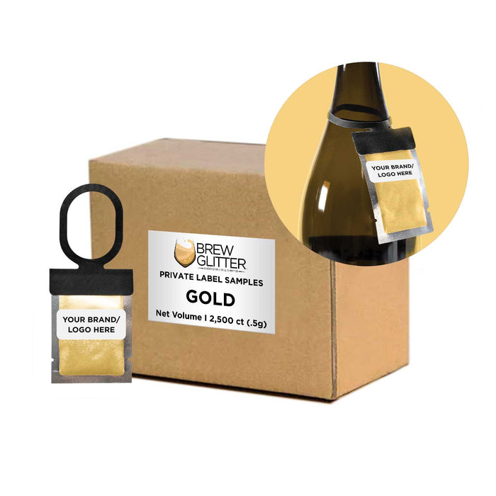Gold Brew Glitter® Necker | Private Label-Brew Glitter®