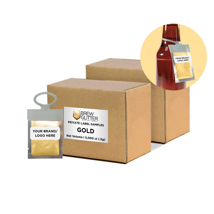 Gold Brew Glitter® Necker | Private Label-Brew Glitter®