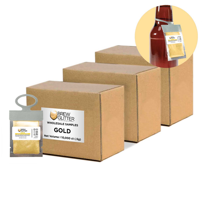 Gold Brew Glitter® Necker | Wholesale-Brew Glitter®
