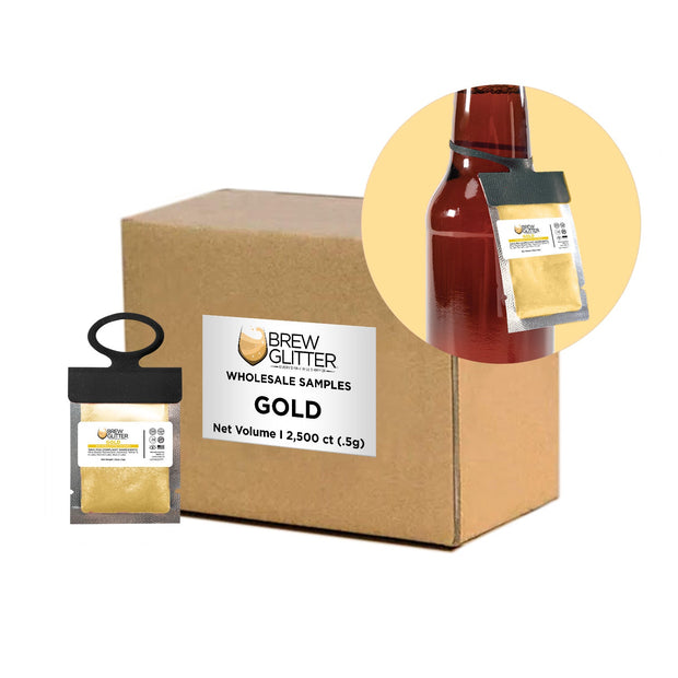 Gold Brew Glitter® Necker | Wholesale-Brew Glitter®