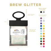 Gold Iridescent Brew Glitter® Necker | Wholesale-Brew Glitter®