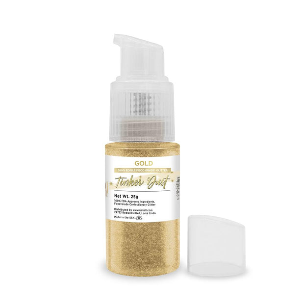 Gold Tinker Dust Edible Glitter Spray Pump-Brew Glitter®
