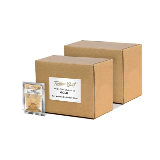 Gold Tinker Dust Sample Packs by the Case-Brew Glitter®