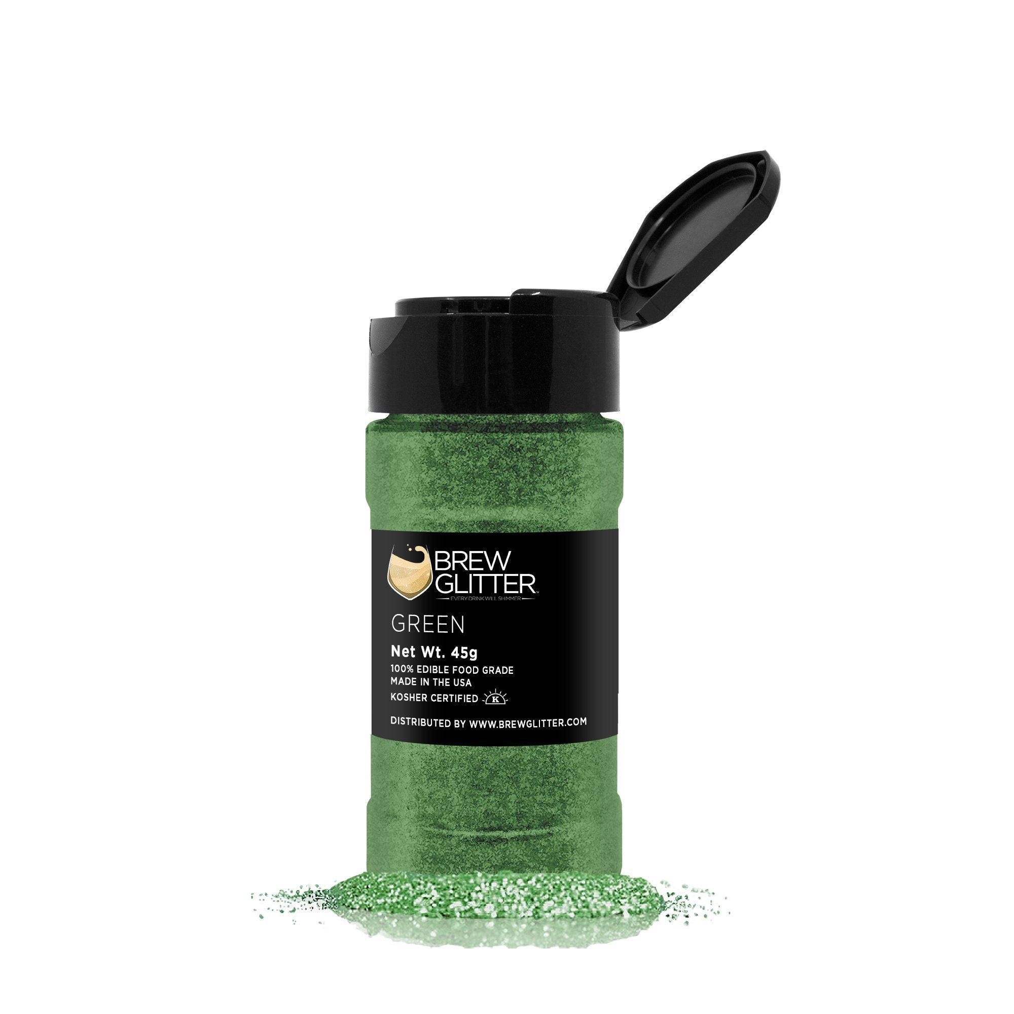 Green Brew Glitter | 45g Shaker-Brew Glitter®