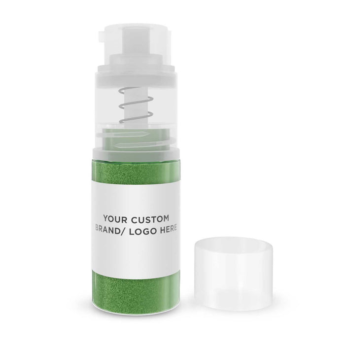 Green Brew Glitter Mini Spray Pump by the Case | Private Label-Brew Glitter®