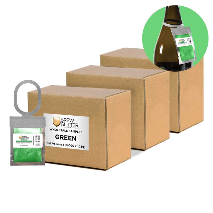 Green Brew Glitter® Necker | Wholesale-Brew Glitter®
