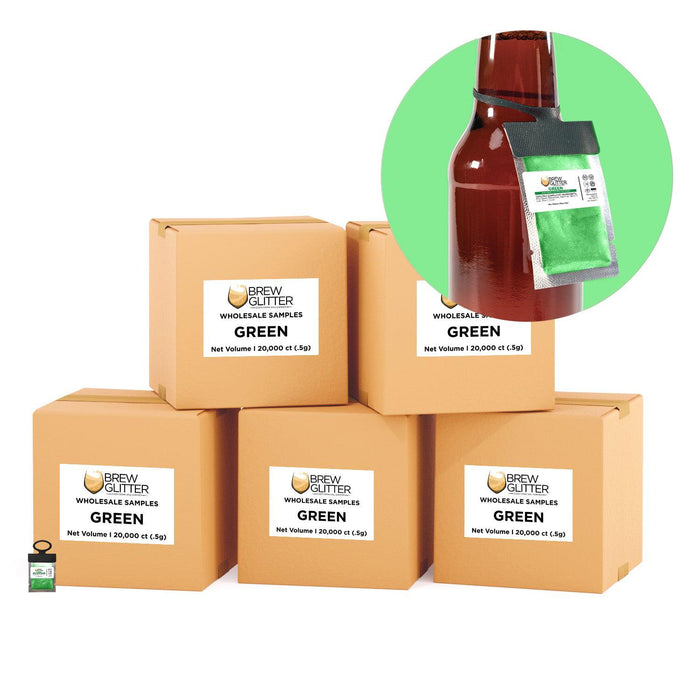 Green Brew Glitter® Necker | Wholesale-Brew Glitter®
