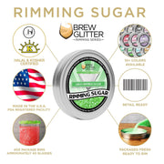 Green Cocktail Rimming Sugar-Brew Glitter®
