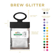 Green Color Changing Brew Glitter® Necker | Wholesale-Brew Glitter®