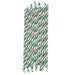 Green & Red Christmas Trees Stirring Straws-Brew Glitter®