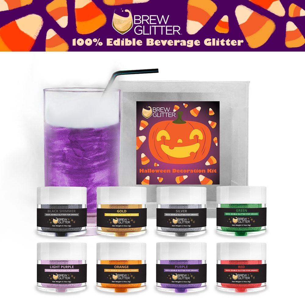 Halloween Brew Glitter Edible Glitter Combo Pack Collection (8 PC Set)-Brew Glitter®