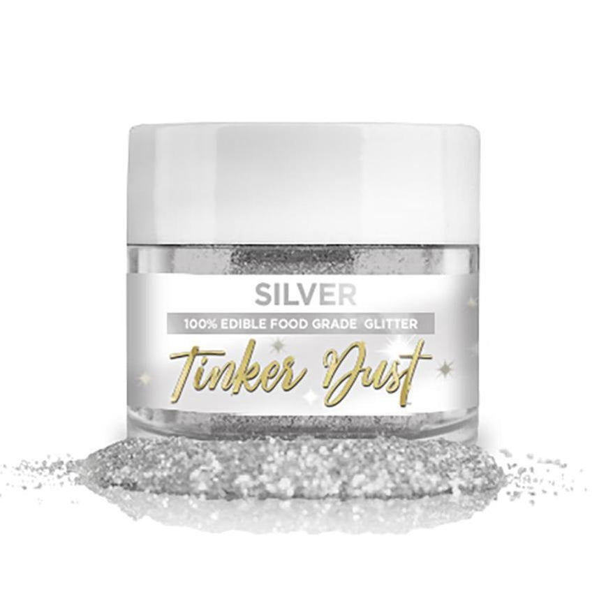 Tinker Dust Edible Glitter Refill Jar - Silver main image 0