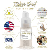 Ivory Tinker Dust Spray Pump by the Case | Private Label-Brew Glitter®