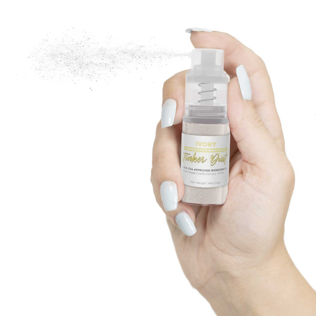 Ivory Tinker Dust® 4g Spray Pump | Wholesale Glitter-Brew Glitter®