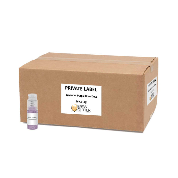 Lavender Purple Brew Dust Private Label | 4g Spray Pump-Brew Glitter®