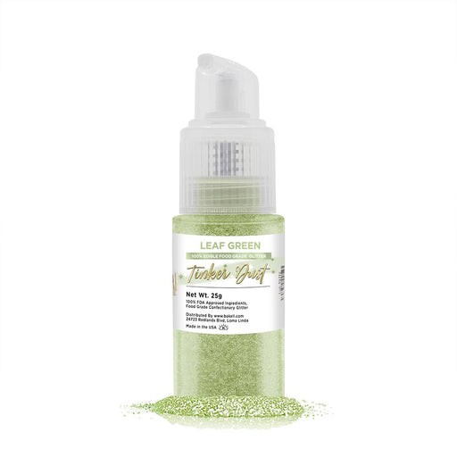 Leaf Green Tinker Dust Edible Glitter Spray Pump-Brew Glitter®