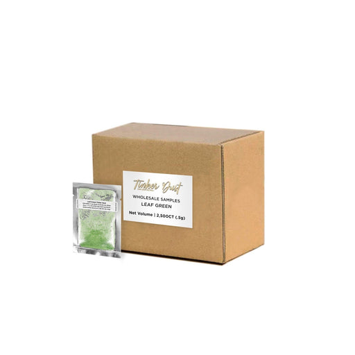 Leaf Green Tinker Dust Sample Packs by the Case-Brew Glitter®