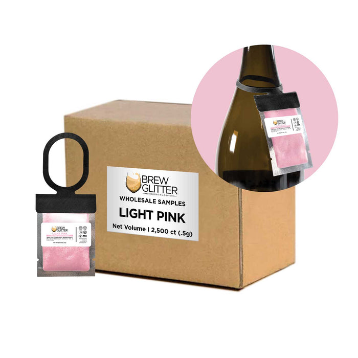 Light Pink Brew Glitter® Necker | Wholesale-Brew Glitter®