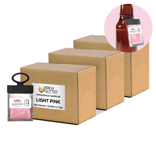 Light Pink Brew Glitter® Necker | Wholesale-Brew Glitter®