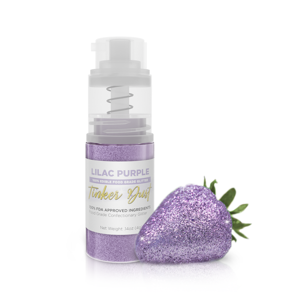 Lilac Purple Edible Glitter Spray 4g Pump | Tinker Dust®-Brew Glitter®