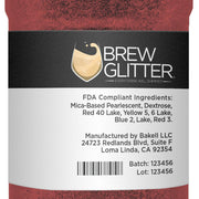 Maroon Red Brew Glitter | 45g Shaker-Brew Glitter®