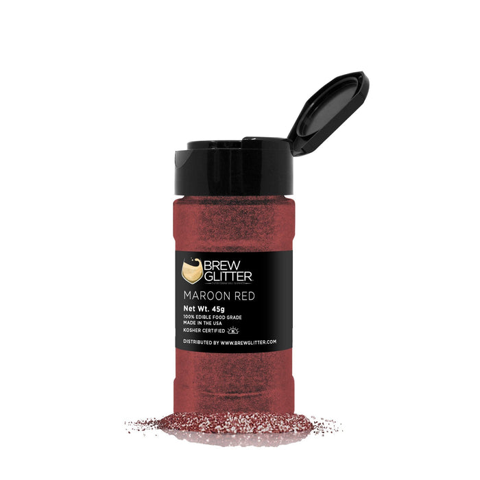 Maroon Red Brew Glitter | 45g Shaker-Brew Glitter®