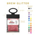 Maroon Red Brew Glitter® Necker | Wholesale-Brew Glitter®