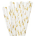 Metallic Gold Unicorns Stirring Straws | Bulk Sizes-Brew Glitter®