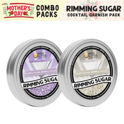 Mother's Day Cocktail Rimming Sugar Combo Kiss Pack (2PC SET)-Brew Glitter®