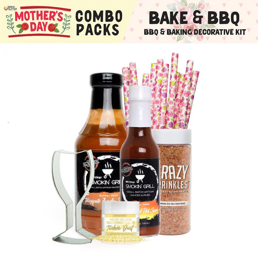 Mother's Day Collection BBQ & Baking Decorating Gift Set A (6 PC SET)-Brew Glitter®