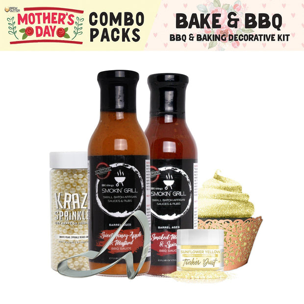 Mother's Day Collection BBQ & Baking Decorating Gift Set C (6 PC SET)-Brew Glitter®