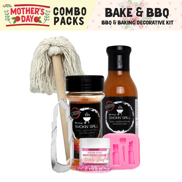 Mother's Day Collection BBQ & Baking Decorating Gift Set D (6 PC SET)-Brew Glitter®