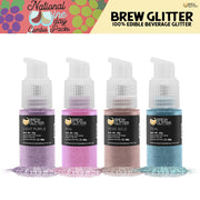 National Wine Day Brew Glitter Spray Pump Combo Pack A (4 PC SET)-Brew Glitter®