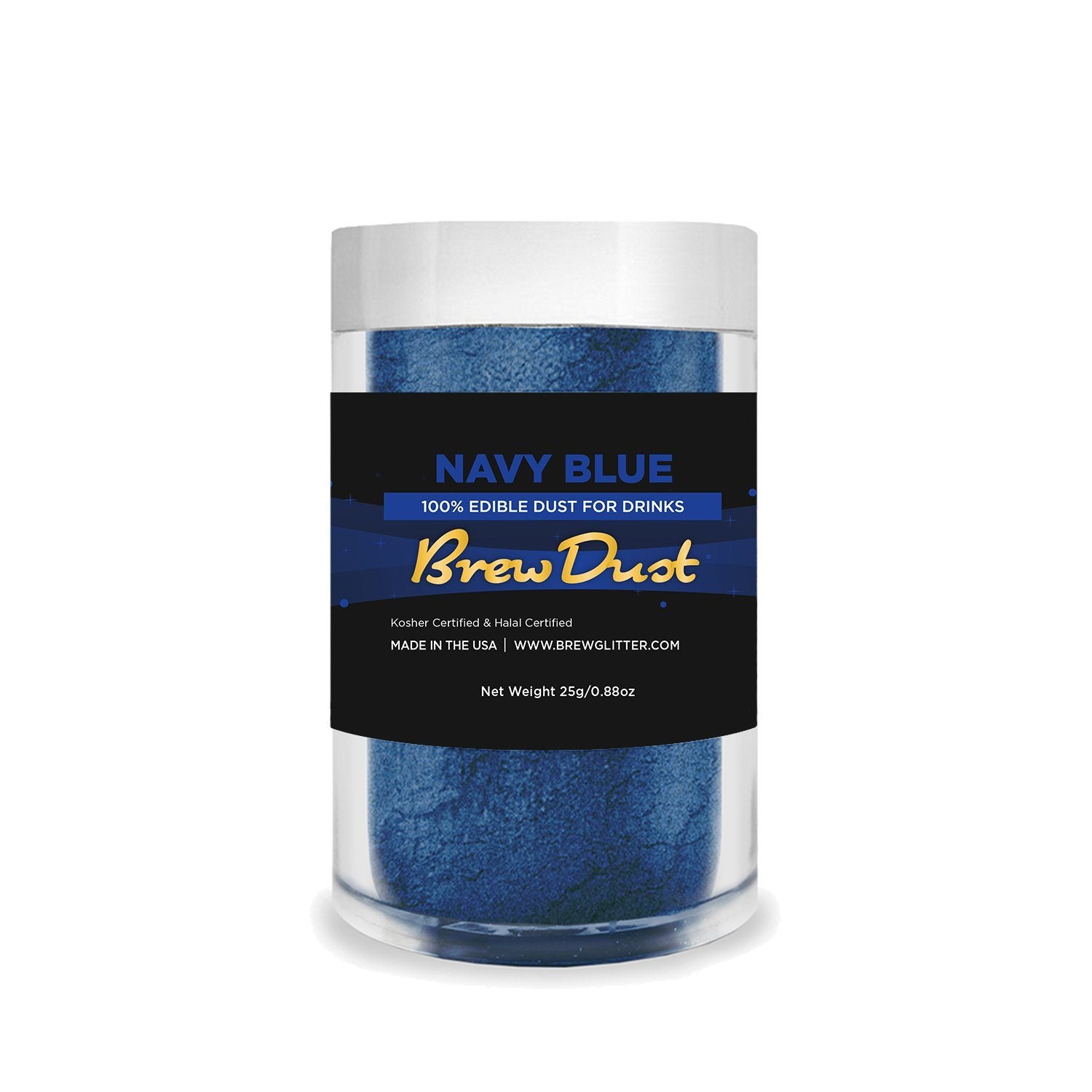 Navy Blue Edible Brew Dust | Bulk Sizes-Brew Glitter®