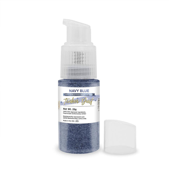Navy Blue Tinker Dust Edible Glitter Spray Pump-Brew Glitter®