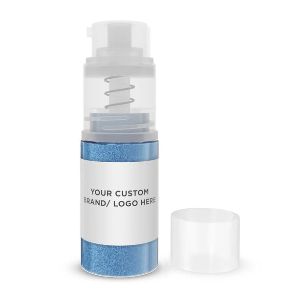 Neon Blue Tinker Dust® | 4g Glitter Spray Pump | Private Label by the Case-Brew Glitter®